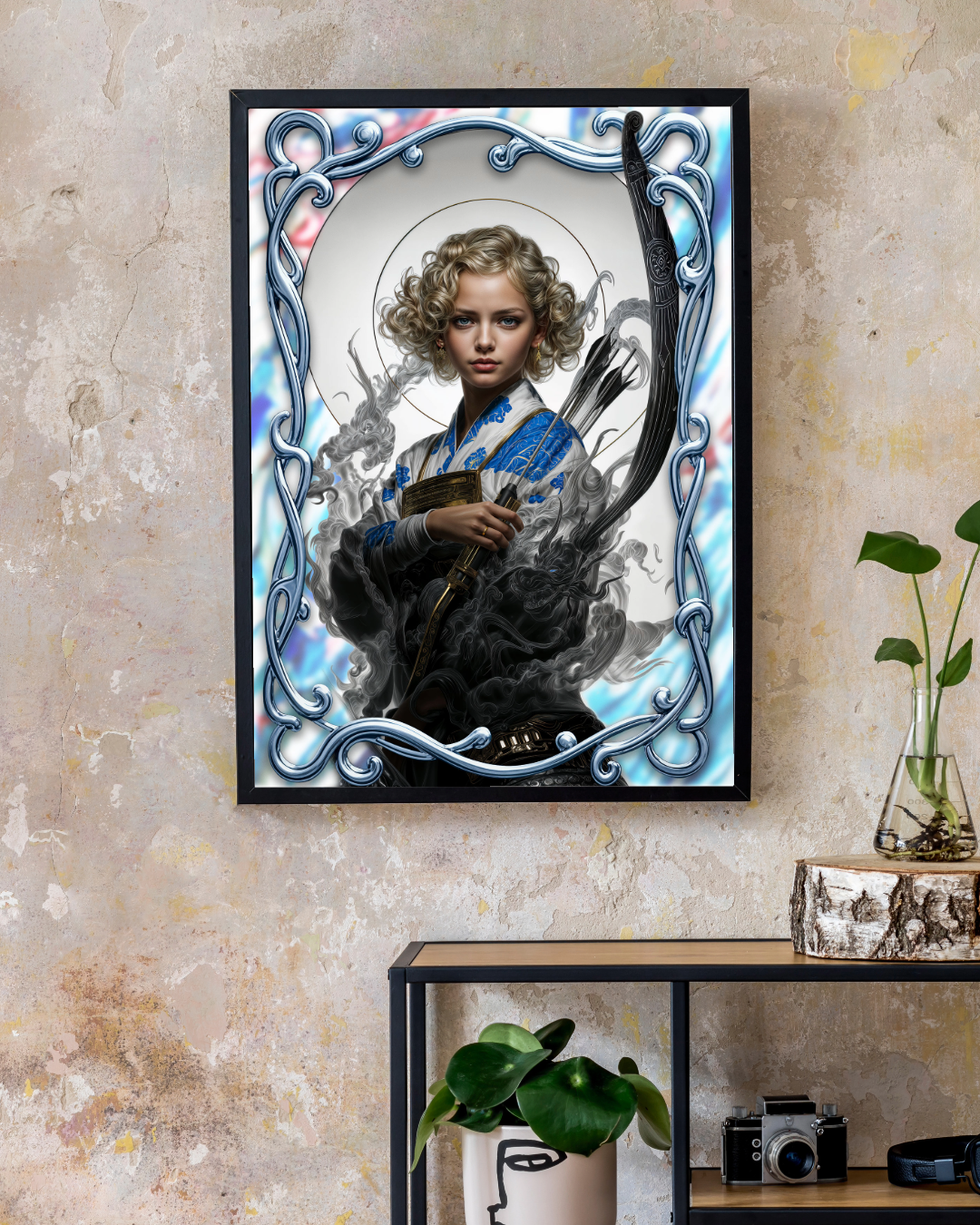 Aeloria – Éclat Sinueux Collection – Limited Edition Print B23 Design
