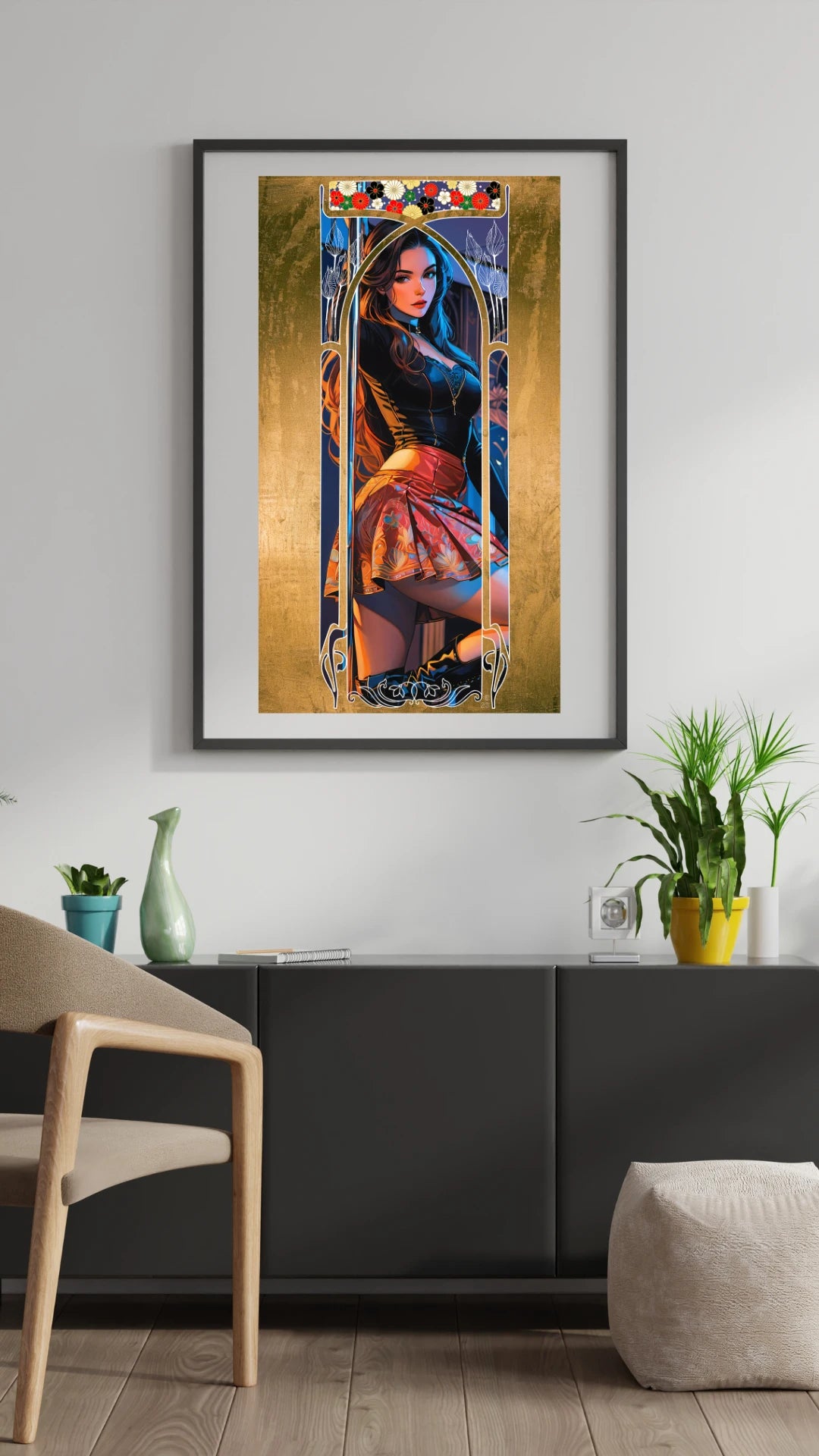 Angélique – Contemporary Dance Art | Fine Art Digital Print Ma boutique
