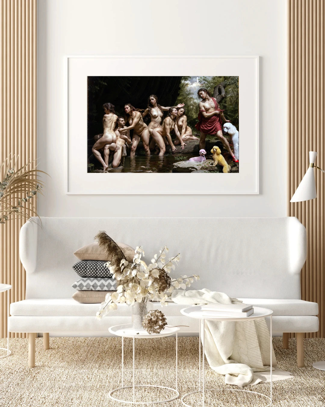 Diane & Acteon – Modern Mythology | Fine Art Digital Print Ma boutique