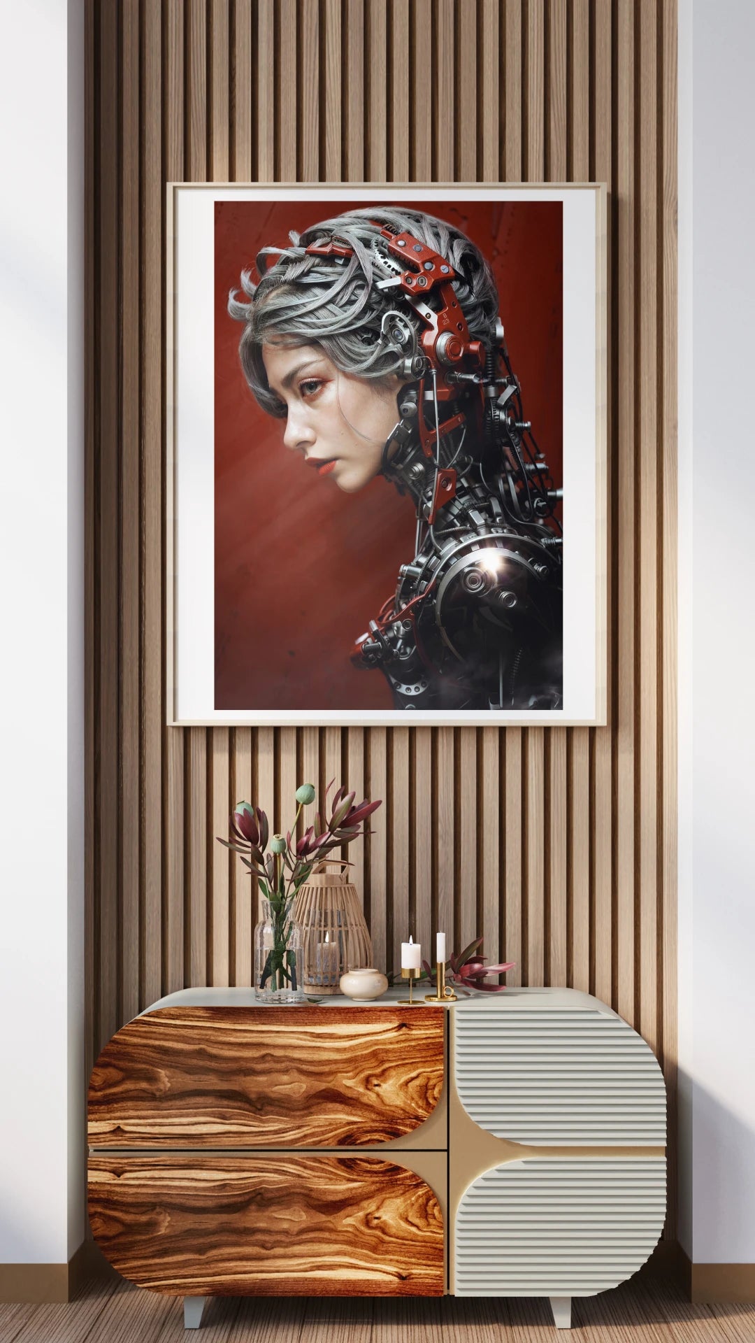 Polly – Futuristic Art | Fine Art Digital Print by Thierry Bézier Ma boutique